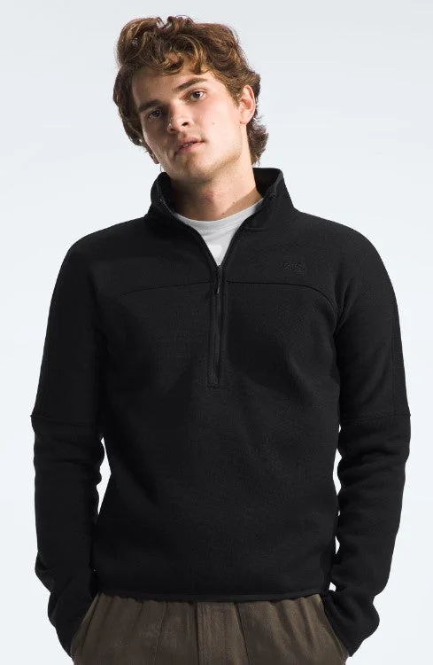 Men's short-sleeve textured stripe top-Men's Front Range Fleece 1/2 Zip