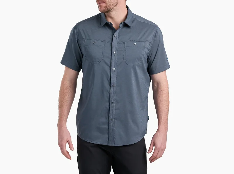 Men's short-sleeve minimalist v-neck tee-Men's Stealth Shirt