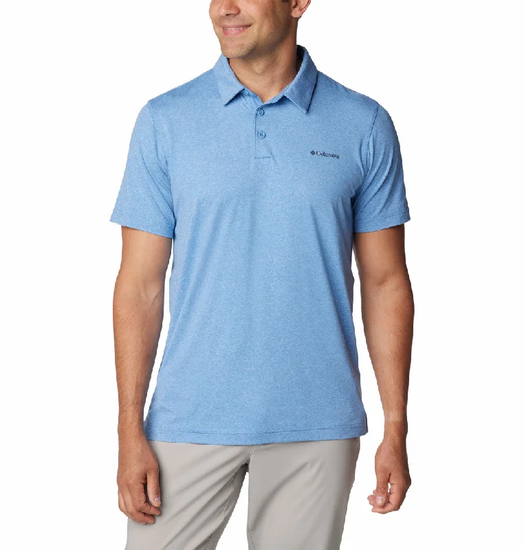 Men's short-sleeve anti-sweat top-Men's Tech Trail Polo Shirt