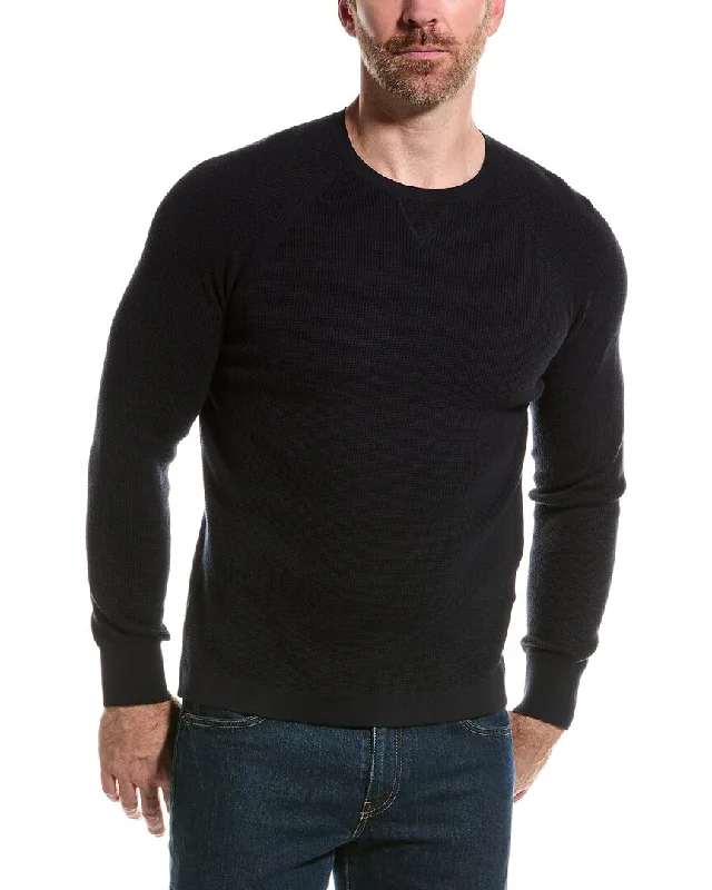 Men's modern merino pullover-NAADAM Waffle Cashmere-Blend Crewneck Pullover