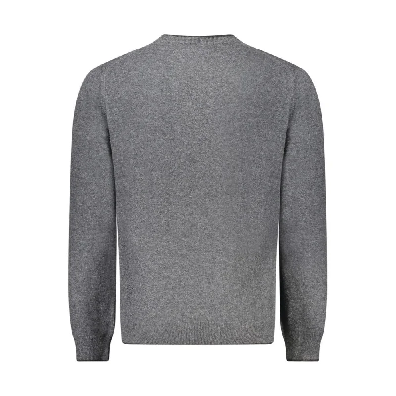 Men's breathable alpaca sweater-North Sails Gray Cashmere Men's Sweater