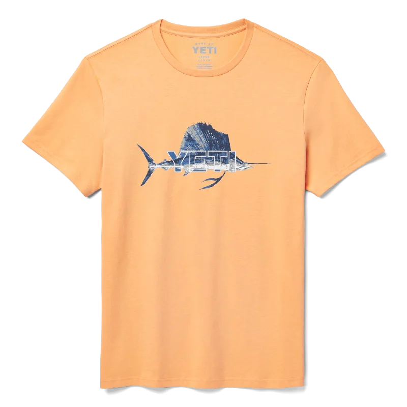 Men's short-sleeve urban graphic top-Sailfish Badge Short Sleeve T-Shirt