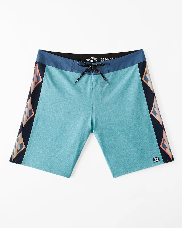 Men's slim travel trousers-Billabong D Bah Airlite Boardshorts-Blue Haze