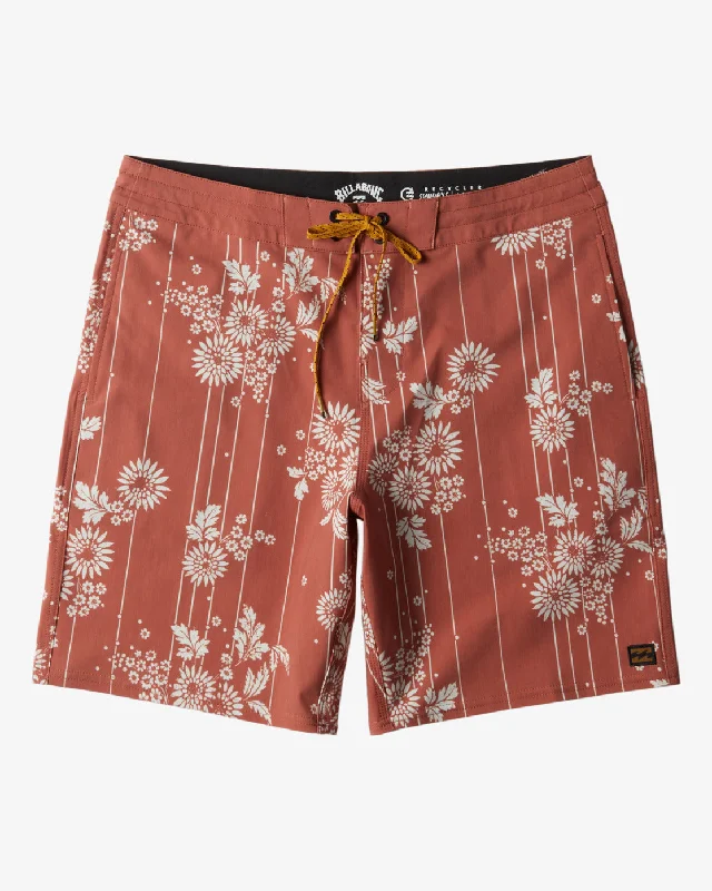 Men's trendy corduroy trousers-Billabong Sundays Lt Boardshorts-Terracotta