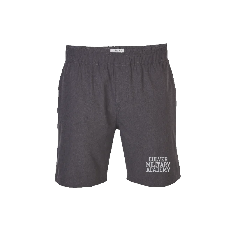 Men's dark performance pants-Men Tech Riptide Shorts - Slate