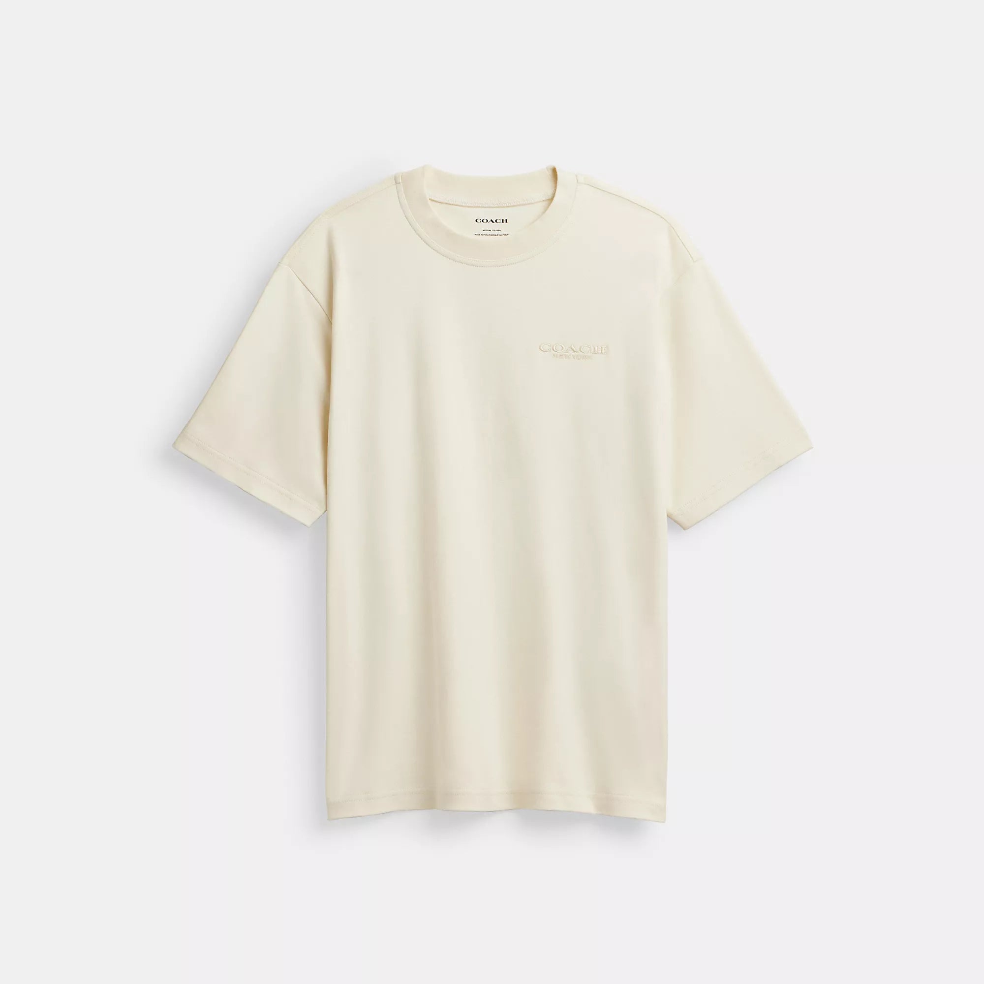 Men's stylish poplin shirt-Coach Outlet T Shirt In Organic Cotton