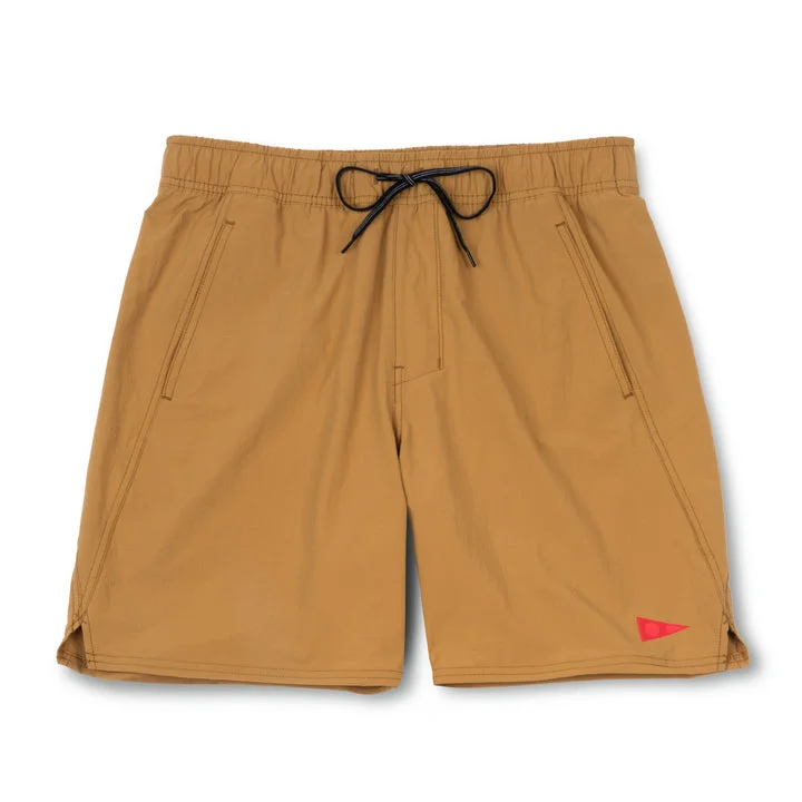 Men's comfy linen trousers-Florence Marine X All-Purpose Cordura Shorts-Mustard