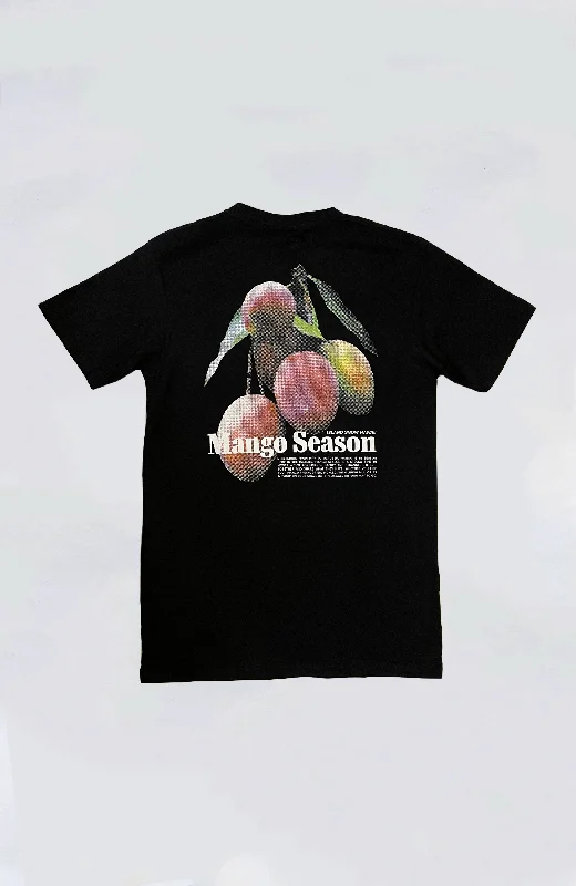 Men's short-sleeve relaxed beach shirt-Island Snow Hawaii - IS Mango Season Heavyweight Tee