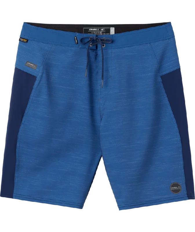 Men's relaxed denim trousers-O'Neill Hyperfreak Tech Trvlr Enduro 20 Boardshorts-Indigo