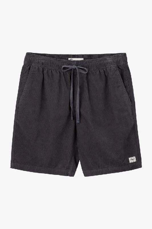 Men's modern corduroy pants-O'Neill Og Cord Short Shorts-Graphite