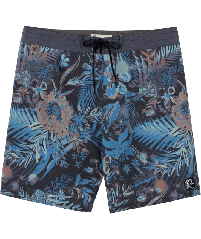 Men's classic cargo jeans-O'Neill OG Print 19 Boardshorts-Black