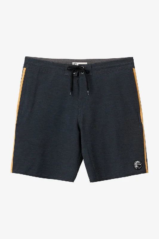 Men's trendy twill joggers-O'Neill OG Sideline Cruzer 18 Boardshorts-Black