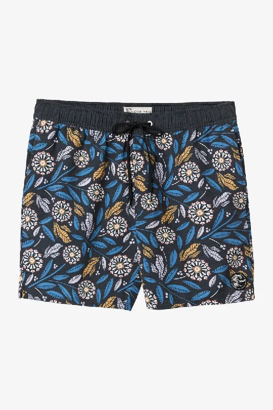 Men's slim faded jeans-O'Neill OG Volley 16 Boardshorts-Black