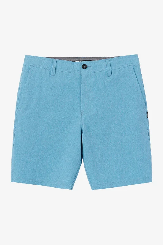 Men's durable linen pants-O'Neill Reserve Heather 19 Shorts-Blue Fade