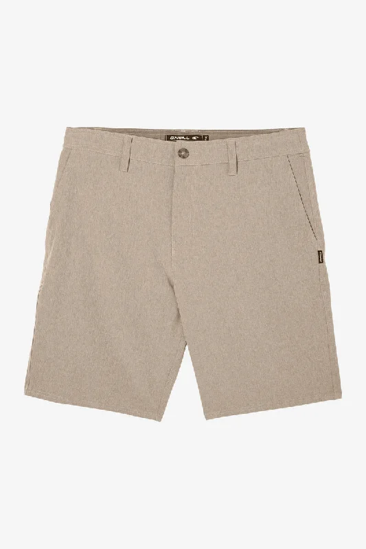 Men's classic linen pants-O'Neill Reserve Heather 19 Shorts-Khaki