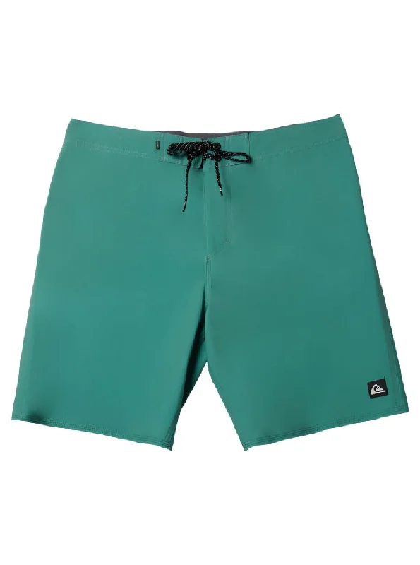 Men's formal corduroy trousers-Quiksilver Surfsilk Kaimana 20 Boardshorts-Frosty Spruce