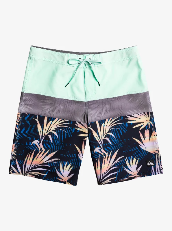 Men's lightweight travel pants-Quiksilver Surfsilk Panel 20 Boardshorts-Beach Glass