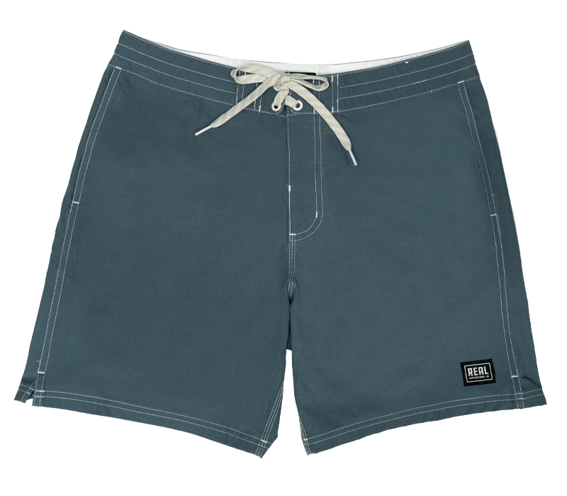 Men's slim travel trousers-REAL Ford Boardshorts-Dusty