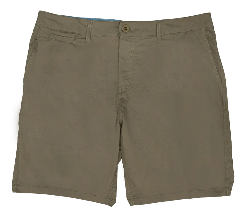 Men's faded wash jeans-REAL Surf Chino Shorts-Khaki