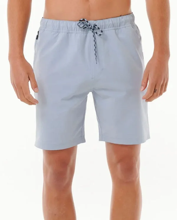 Men's formal linen pants-Rip Curl Boardwalk Jackson Volley Shorts-Spray Blue