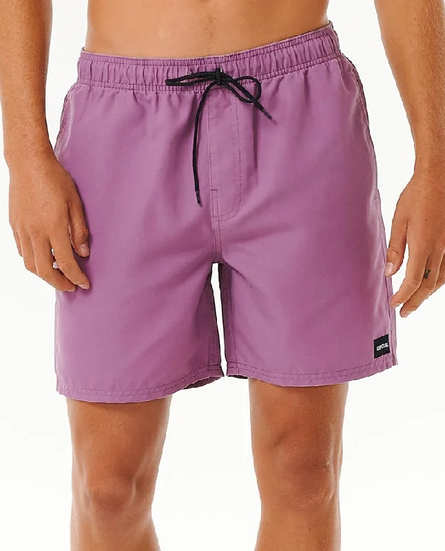 Men's formal linen pants-Rip Curl Bondi Volley Boardshorts-Dusty Purple