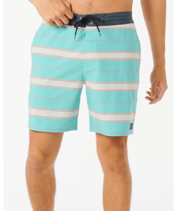 Men's casual corduroy pants-Rip Curl Line Up Layday Boardshorts-Aqua