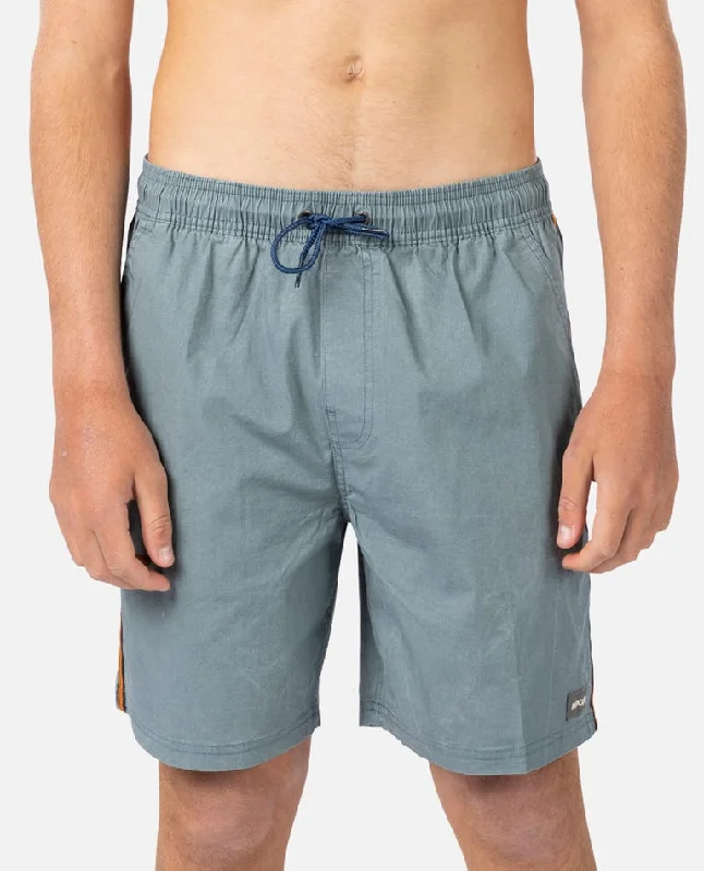 Men's trendy travel pants-Rip Curl Surf Revival Volley Boardshorts-Bluestone