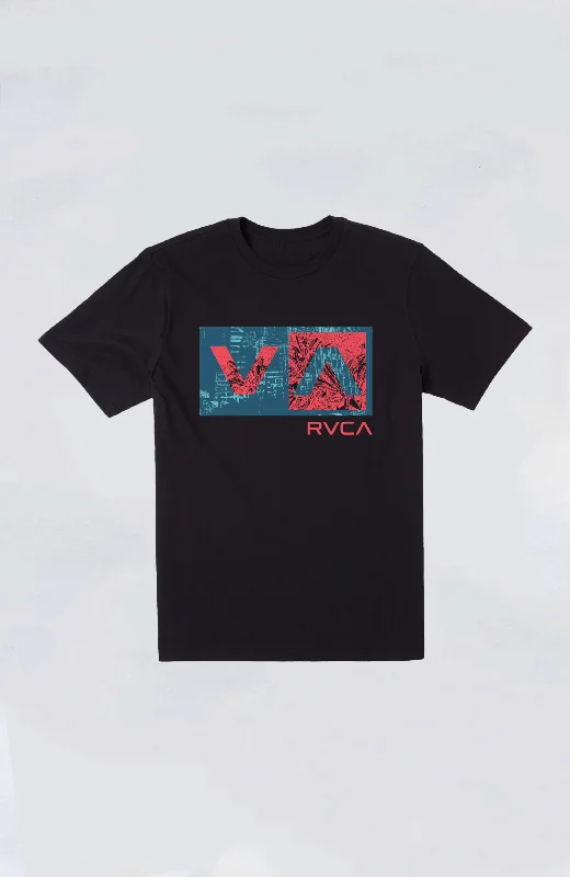 Men's short-sleeve urban tie-dye tee-RVCA - Balance Box Tee