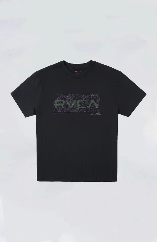 Men's short-sleeve bold tie-dye top-RVCA - Big Topo Tee