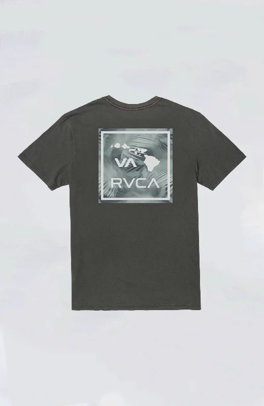 Men's short-sleeve anti-odor graphic top-RVCA - VA ATW Spray Palm Tee