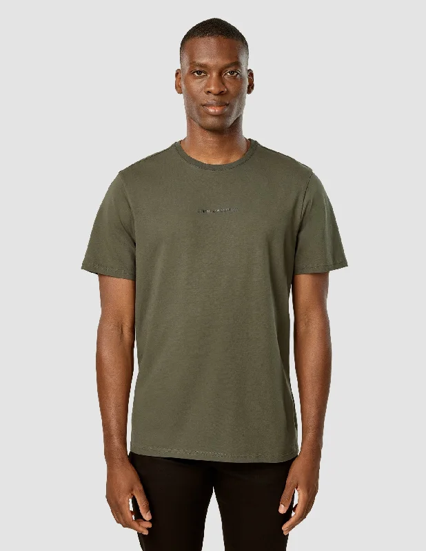 Men's short-sleeve sporty faded tee-Supima T-Shirt Autograph Nightfall Green