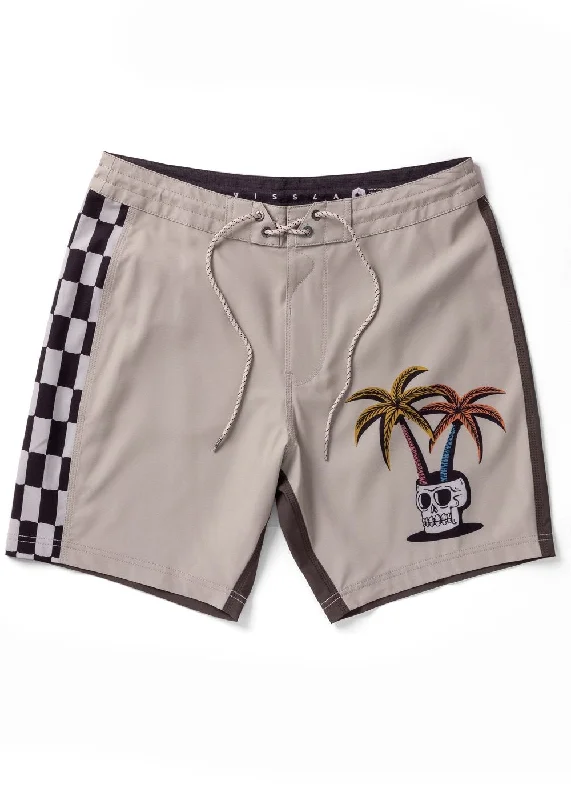 Men's modern twill trousers-Vissla Tropic Terrors 18.5" Boardshorts-Dune