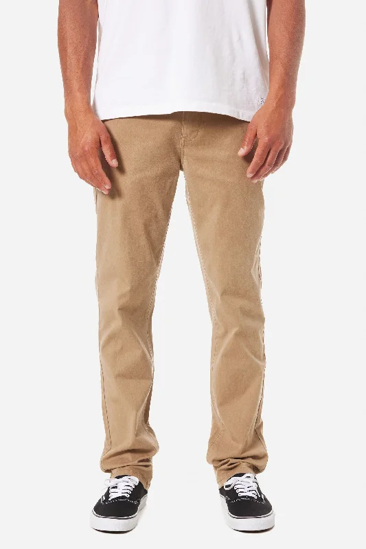 Men's dark ripstop pants-COREY CHINO PANT