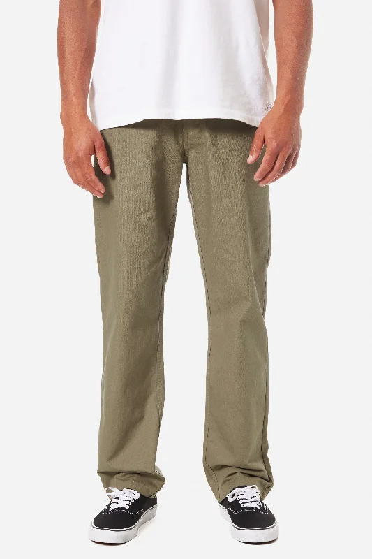 Men's classic twill pants-DECK HERRINGBONE PANT