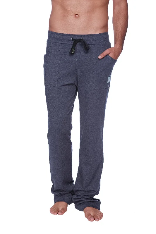 Men's lightweight travel pants-Eco-Track & Yoga Sweat Pant (Solid Charcoal)