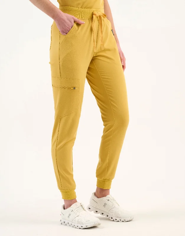 Men's relaxed performance joggers-Essential Jogger Scrub Pants - Yellow Gold