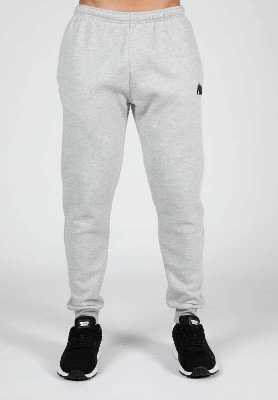 Men's modern twill joggers-Kennewick Sweatpants - Gray