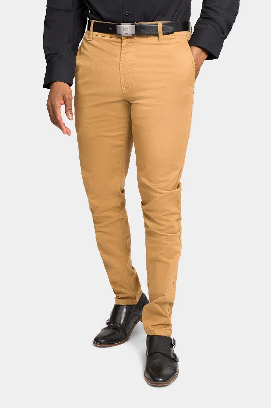 Men's durable denim pants-Men's Essential Chino Pants