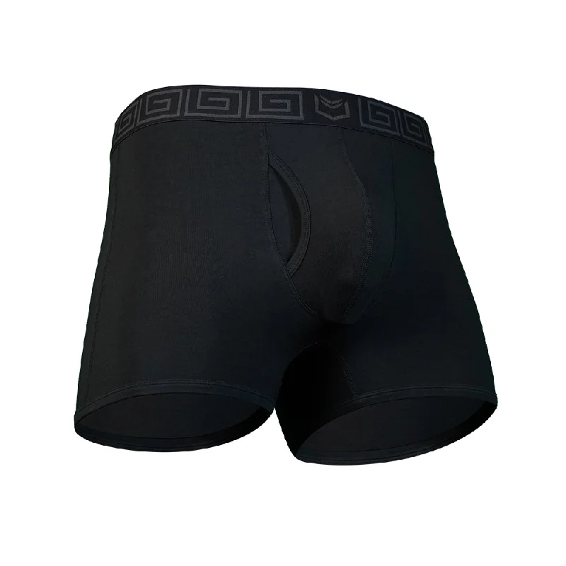 men's loose-fit underwear-SHEATH 2.1 Bamboo Men's Dual Pouch Trunks