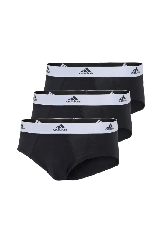 men's workout underwear for exercise-Adidas Active Flex Cotton 3 Pack Men's Brief