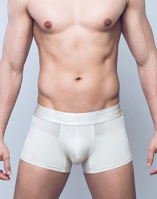 men's anti-chafing underwear for long wear-AKTIV Boreas Trunk Underwear - Whitecap Gray