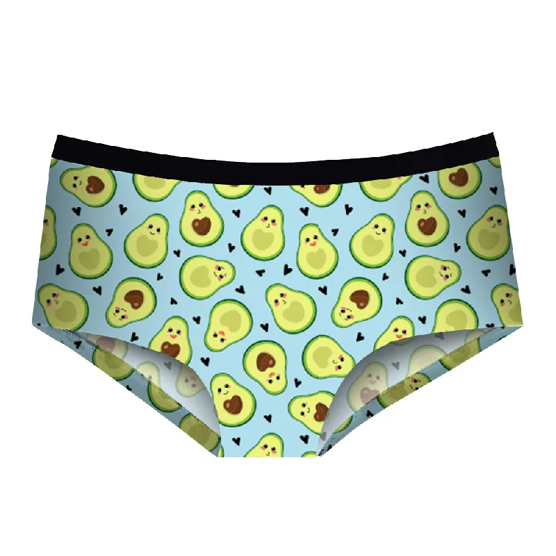 men's cotton trunks-Avocados  - Cheeky Brief