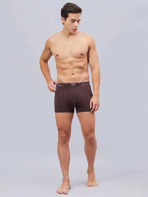 men's cooling underwear monthly-C9 Airwear Trunk For Men -  Black Coffee