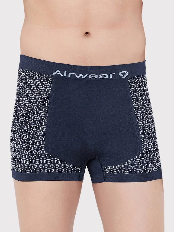 men's durable underwear monthly-C9 Airwear Trunk/Boxer For Men - Navy