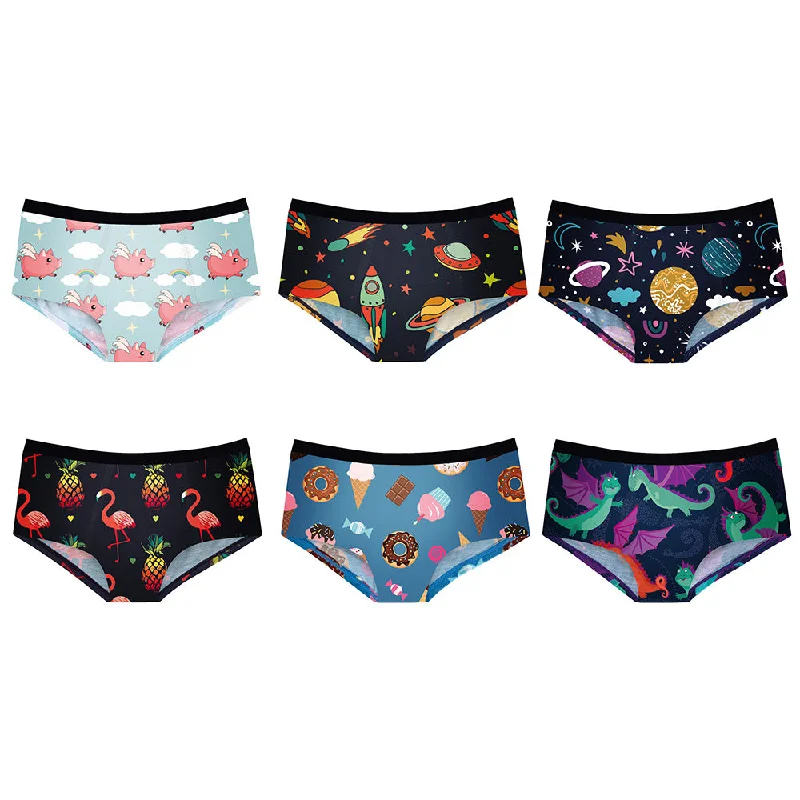 men's organic cotton underwear offer-Cheeky 6 Pack