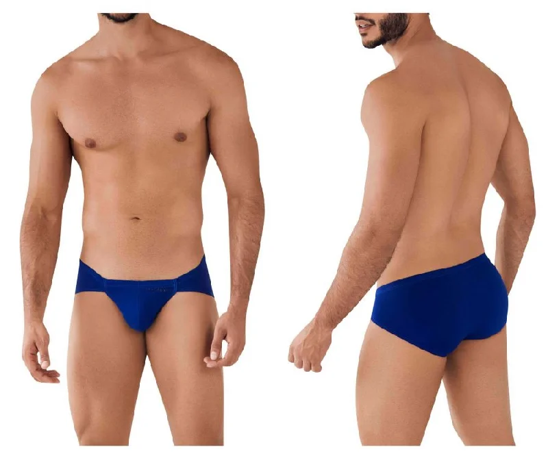 men's supportive trunks-Clever 0786 Arawak Briefs Color Blue