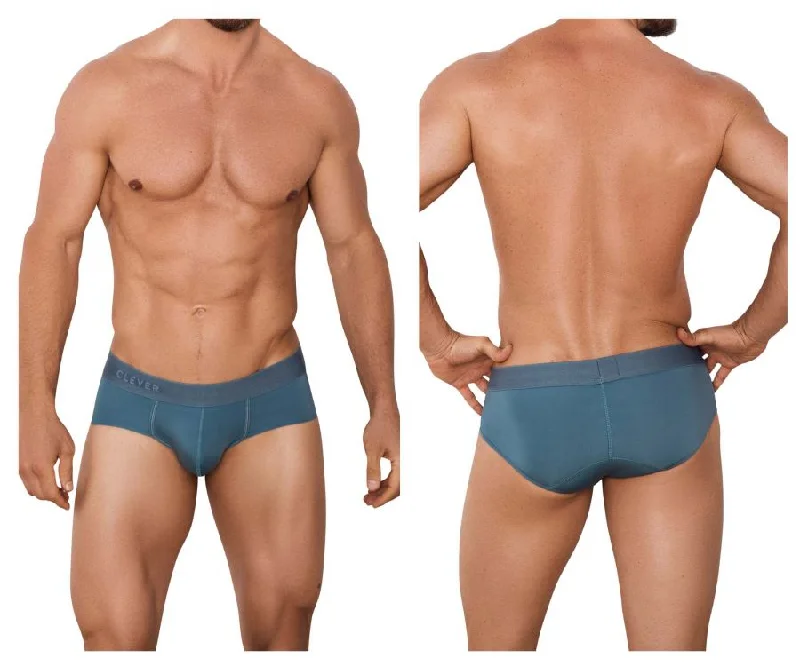 men's cooling underwear-Clever 0900 Lighting Briefs Color Gray