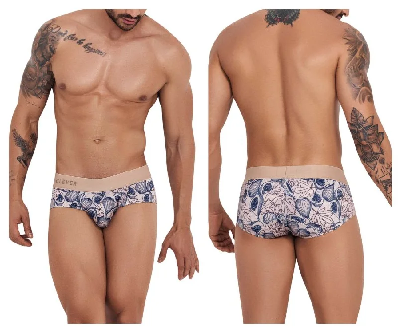 men's cooling underwear-Clever 1211 Elysium Briefs Color Beige