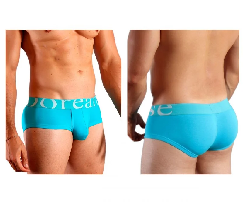 men's microfiber trunks pack-Doreanse 1779-TRQ Pouch Mini Trunk Color Turquoise