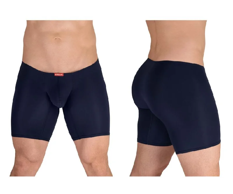 men's hypoallergenic boxer briefs-ErgoWear EW1602 X4D Boxer Briefs Color Navy Blue